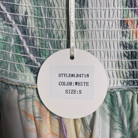 Luxxel Multicolor Smocked Dress - Picture 15 of 16